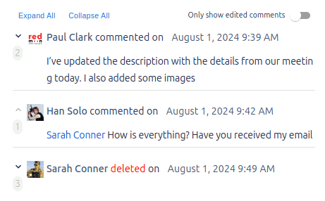 Comment History Cloud History Diff Collapsed