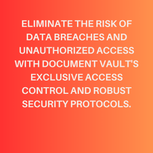 Enhanced Security with Document Vault