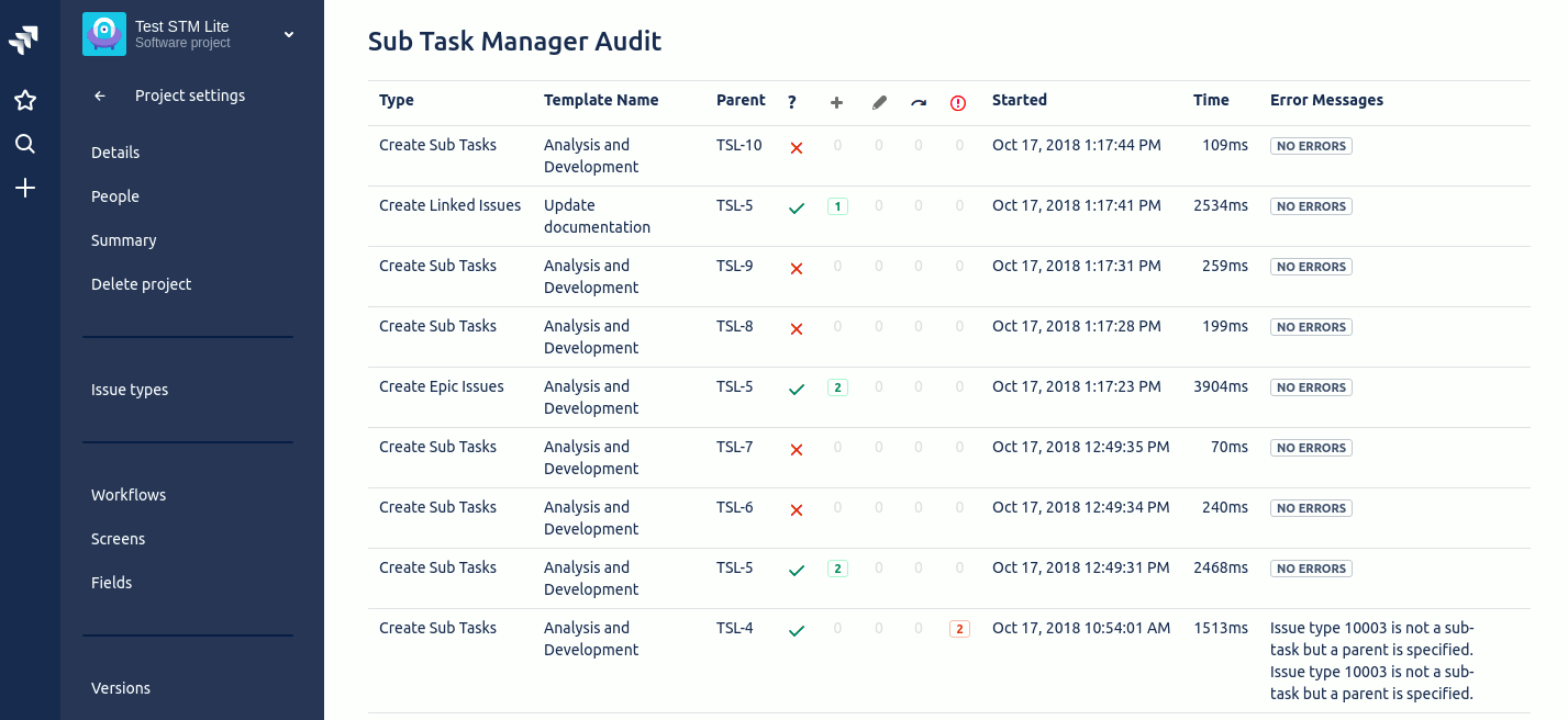 STM Lite - Stl Audit